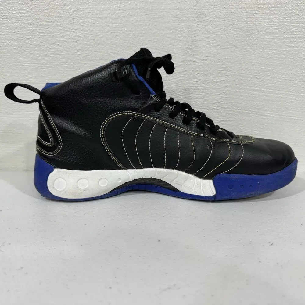 Jordan Jumpman Pro Black Varsity Royal Blue Basketball Shoes Men's Size 12